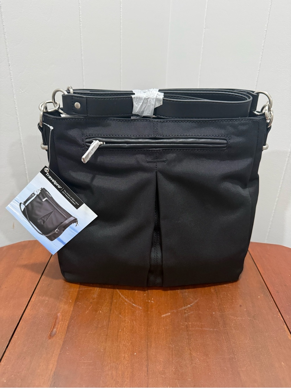 Travelpro Black Everyday Crossbody Purse Organizer